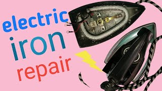 How to repair electric iron press || electric iron repair