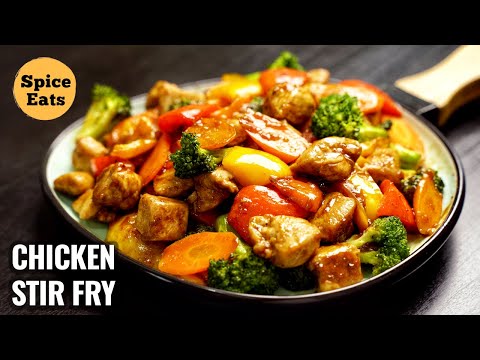 Avocado Chicken Stir Fry Recipe