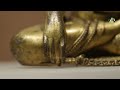 antique appreciation gilt bronze statue of aksobhya buddha capital museum beijing china