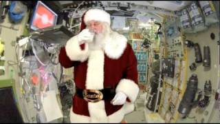 Santa Visits International Space Station (ISS) - Elves catch it all 'On-Camera'