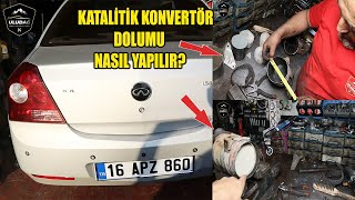 İÇİ BOŞ KATALİTİK KONVERTÖR DOLUMU NASIL YAPILIR? | OKSİJEN SENSÖRÜ ARIZASI (GEELY FAMİLİA)