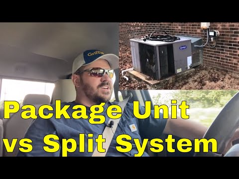 Is a split system better than a package unit?