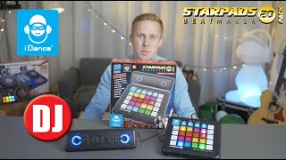 Starpads20 BeatMaker van iDance: 20 Knoppen, 44 Geluiden, 2 Loops en Dropmix, Speaker Inbegrepen