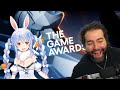 Koe Reacts To Pekora At The Game Awards