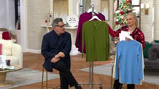 Isaac Mizrahi Live! Essentials Pima Cotton Button Front Cardigan on QVC