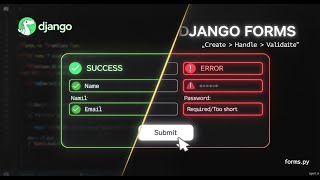 Tutorial 12 - Django Working with Forms | Create, Handle & Validate Forms