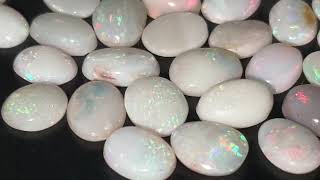 Multicolour Australian Coober Pedy Opal 45 Pc 29.65 Carat (G1196)