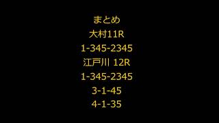 2018 / 2/8 競艇気まま予想　大村準優勝戦11R 江戸川G1ドリーム