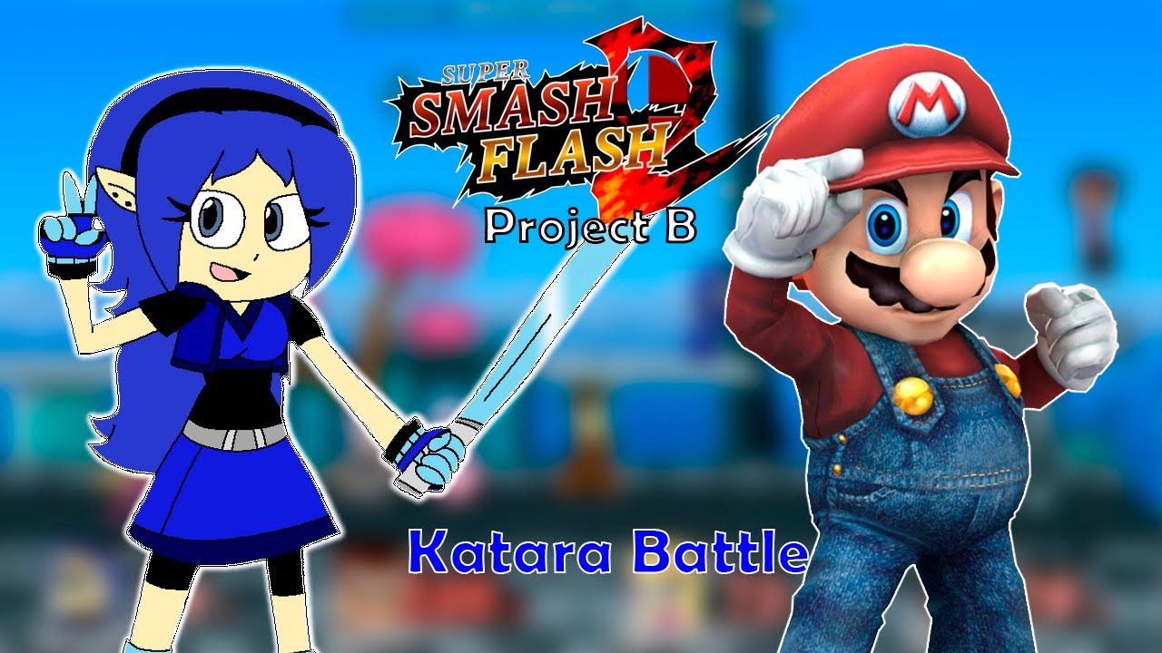 SSF2 Project B Patch 9: Katara Battle - YouTube