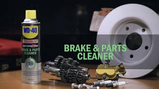 How to use WD-40 Specialist Automotive Brake and Parts Cleaner