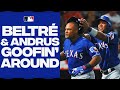 GOOFIN' AROUND | Adrián Beltré and Elvis Andrus highlights!! 😂