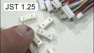 UNBOXING JST 1.25MM 5PIN 7PIN CONNECTOR SET