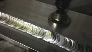 LONGEVITY TIGWELD 200EX TIG ALUMINUM MULTIPASS LAP JOINT FILLET WELDS USING PULSE WELDING