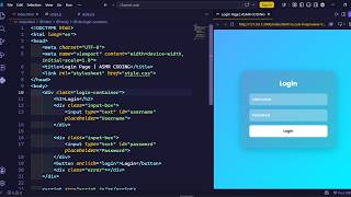 Build a Login Page with HTML, CSS & JavaScript | Beginners Tutorial | AsmrCoding