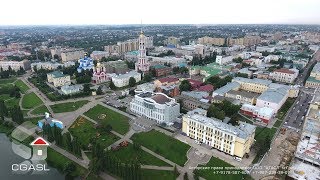 Тамбов (аэросъемка набережной реки Цна)/Tambov (aerial view the seafront of the river Tsna)