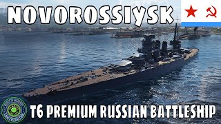 Novorossiysk Russian Battleship World of Warships Wows Soviet BB Guide