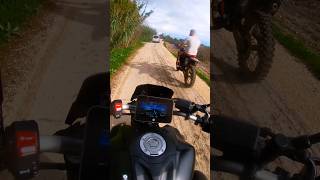 Je fais du cross en MT-07 #motard #bikelife #biker