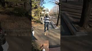 彼は特殊な訓練を受けています #parkour #push #2023 #challenge #tiktok #おすすめ #パルクール #覚悟 #shorts #short #ビックジャンプ #怖い