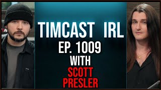 Leftists Yell PRO HAMAS Chants As Anti Israel Protests ERUPT At Ivy's w/Scott Presler | Timcast IRL