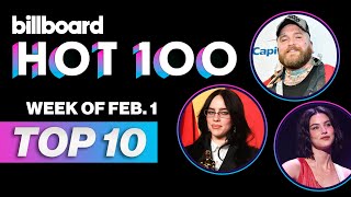 Billboard Hot 100 Top 10 Countdown For February 1st, 2025 | Billboard News