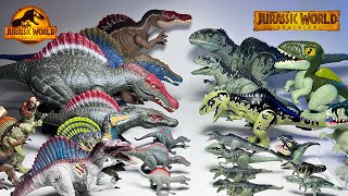 SPINO VS GIGA! Jurassic World Dominon Giganotosaurus vs Spinosaurus Dinosaurs Collection
