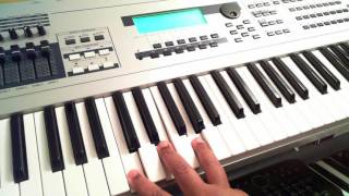Piano Theory 4 - Major, Major 7th, Minor and Minor 7th Chords - (How to Play)