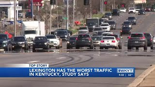 WATCH | Lexington has the worst traffic in Kentucky, study says
