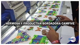 Hermosa y Productiva: Bordadora 6 cabezas CAMFive