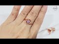 making rose prong ring diamond faceted stone easy diy jewelry with wire 1041