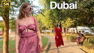 [5K] al karama Dubai 🇦🇪 Walk tour amazing view beautiful place to visit