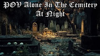 ALONE IN THE CEMETERY | Post-Punk, Darkwave, Coldwave Playlist || Doomer Playlist || Goth 80's Vibe