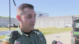 Ceremony held to mark milestone in construction of new Allen County Jail