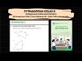 PYTHAGORAS KELAS 8 – PEMBAHASAN UJI KOMPETENSI BAB 2 ESSAY NOMOR 1 – 5 HALAMAN 94 - 96 – BUKU PAKET