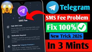 How To Fix Telegram SMS Fee Problem (2026) | Fix Telegram Code SMS Problem | Telegram Login Problem