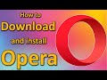 How to download and install Opera Web Browser on Windows 10, 8.1, 7 / Smart Enough