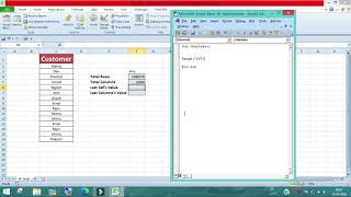 VBA Tutorial - How to Count Rows, Columns and Last Cell's Value