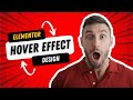 Elementor Team Section Hover Effect Design
