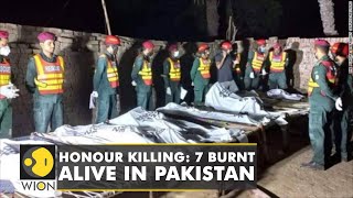 Honour killing in Pakistan: Man burns alive 7 family members | Shocking Incident | WION news