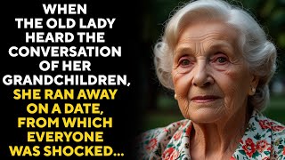 When the old lady heard the conversation of her grandchildren, she ran away on a date, from which