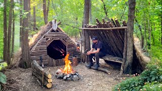 Building of New Bushcraft Location | Forest  Shelter