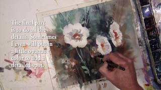 BeckerArt Wet-into-Wet technique helps you to control watercolor