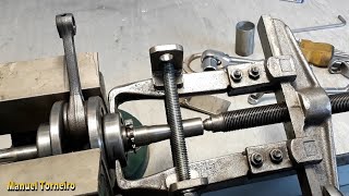 Honda Z50 Mini Trail | Como Trocar Rolamentos da Cambota |  How to Change Crankshaft Bearings