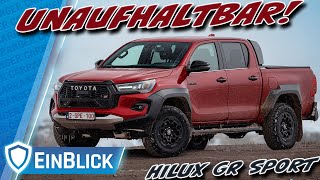 NICHT zu STOPPEN! Toyota Hilux GR Sport II - Eine Prise DAKAR für die Legende