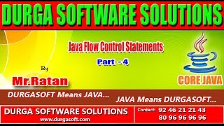 Core java || Java flow control statements part- 4