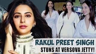 Rakul Preet Singh Spotted at Versova Jetty – Exclusive Sighting! 🎥✨ #RakulPreet