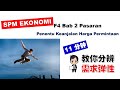 F4 Ekonomi Bab 2 中文解说 - Penentu Keanjalan Harga Permintaan Nota BHG 11