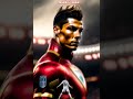 Cristiano Ronaldo x Iron Man #ronaldo #ironman #shorts #short #ai