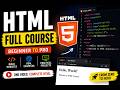 HTML Full Course for Beginners | Complete HTML Tutorial 2026 | ZanvyTech