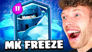 😱😨EVO-MEGARITTER FREEZE ist 1000% TOXISCH... (wahnsinniges Deck) | Clash Royale Deutsch