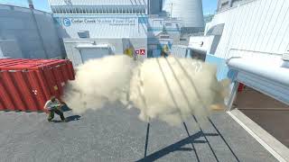 Nuke Outside Smoke Wall From 1 Position in CS2